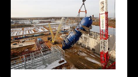 Экскурсия по нефтеперерабатывающему заводу Танеко. Excursion on oil ...