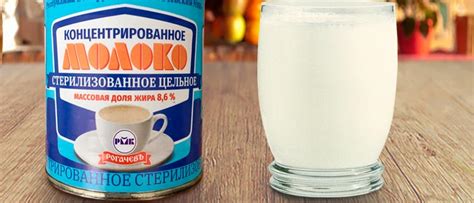 Концентрированное молоко стерилизованное в жестяной банке - что это