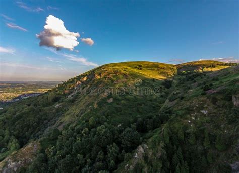 Malvern Hills and Views Malvern Worcestershire. Stock Image - Image of ...