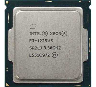 Intel Xeon E3-1225 v5