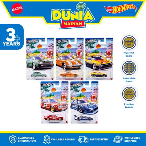 Jual Hot WHeels J Imports 2024 Acura NSX 1985 Honda CRX Nissan Skyline HT 2000GT X 1968