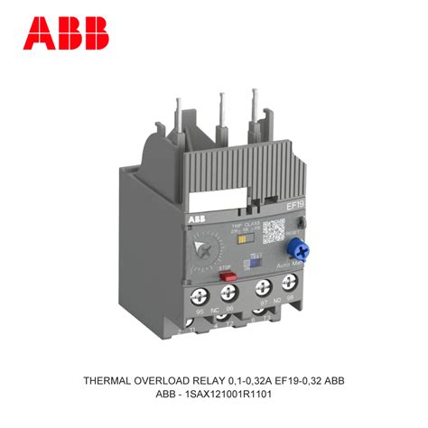 Relay Thermal Beban Lebih 01 032a Ef19 032 Abb