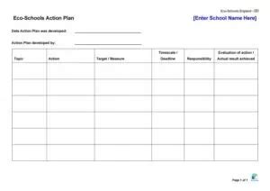 Top 10 Free Action Plan Templates Word Excel Templates