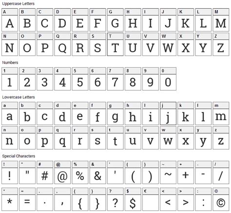 Roboto Slab Font Download - Fonts4Free