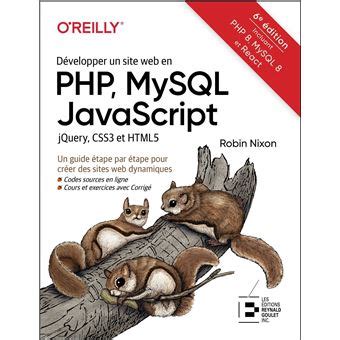 D Velopper Un Site Web En Php Mysql Javascript Jquery Css Et Html