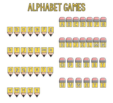 10 Best Printable Kindergarten Alphabet Games PDF for Free at ...