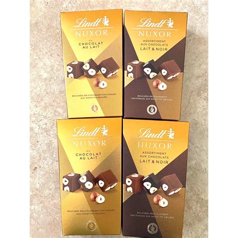 Lindt Nuxor Hazelnut Chocolate G Shopee Philippines