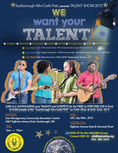 Talent Show Poster