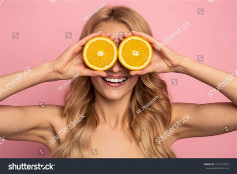 Attractive Comic Positive Nude Girl Beaming Stock Photo 1761510392 Shutterstock