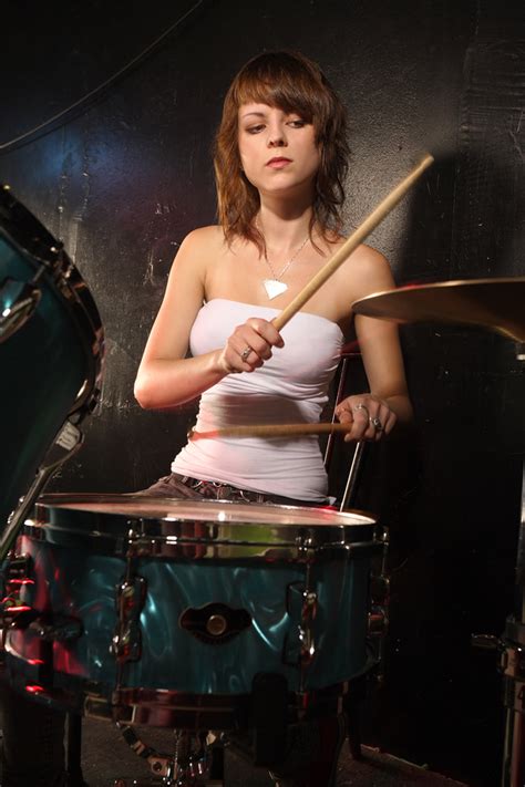 Naked Girl Playing Drums Telegraph