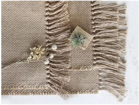 Petit Tapis Jute Rectangulaire Jutes