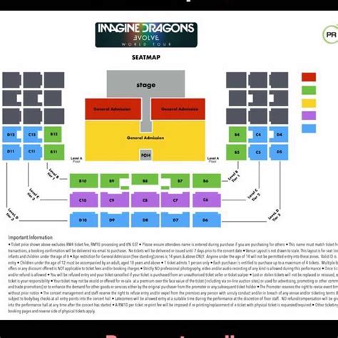 Imagine Dragons Tour Tickets Price Lishe Phillie