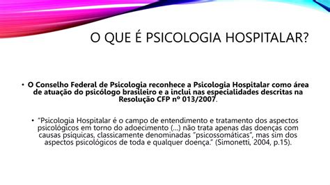 Psicologia Hospitalar Pptx