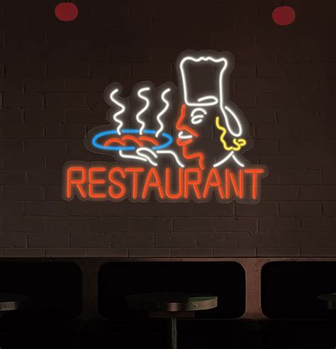 Buy Restaurant Led Sign Online | NeonChamp