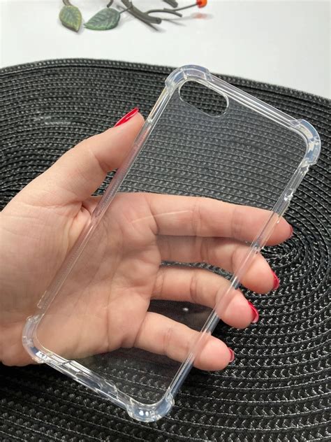 Funda Case Transparente Para Iphone Acrigel R Gida Mica Meses Sin