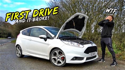 First Drive In The Ford Fiesta St And It Broke Epic Fail Youtube