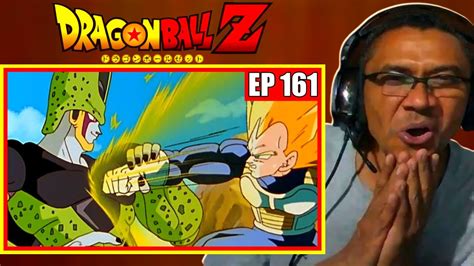 CELL HUMILHA VEGETA PAI REAGINDO DRAGON BALL EP 161 YouTube