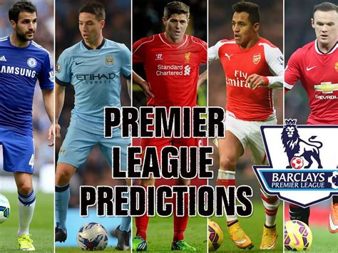 Barclays Premier League Predictions