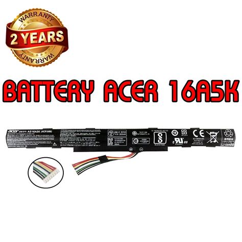 รบประกน 2 ป BATTERY ACER AS16A5K แบตเตอร เอเซอร Aspire E15 E5