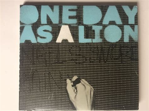 One Day As A Lion 2008 One Day As A Lion Cd Digipack Album For Sale in ...