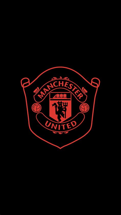 Manchester United Posted By Sarah Anderson Man Utd Logo Mobile Hd Phone Wallpaper Pxfuel