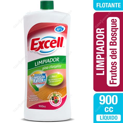 Limpiador De Piso Flotante Aroma Frutos Del Bosque Excell 900 Cc