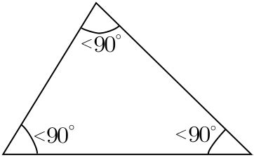 Acute and obtuse triangles - Wikiwand