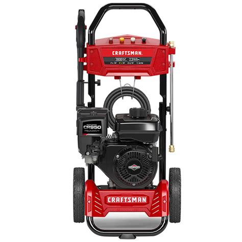 Craftsman Readystart Briggs And Stratton 2800 Psi Gas 2 3 Gpm Pressure Washer Stine Home Yard