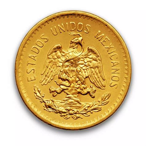 Mexican 5 Peso Gold Coin | Mexican Gold Peso - Copper State Coin and ...