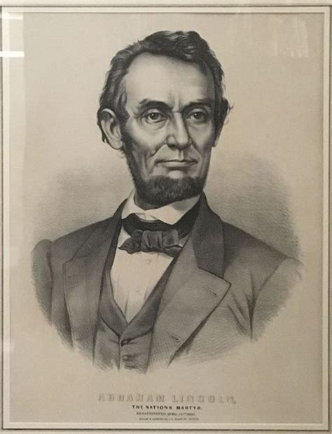 Abraham Lincoln Assassination Lithograph Abraham Lincoln Book Shop Inc