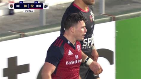 Video Journ E Le Munster Inscrit L Essai Du Bonus Offensif Face