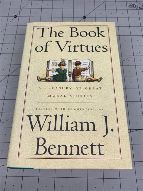 553 The Book Of Virtues By William J Bennett Hardback Book