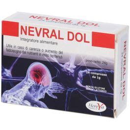 Nevral Dol Integratore Per Il Benessere Del Sistema Nervoso 24 Compresse