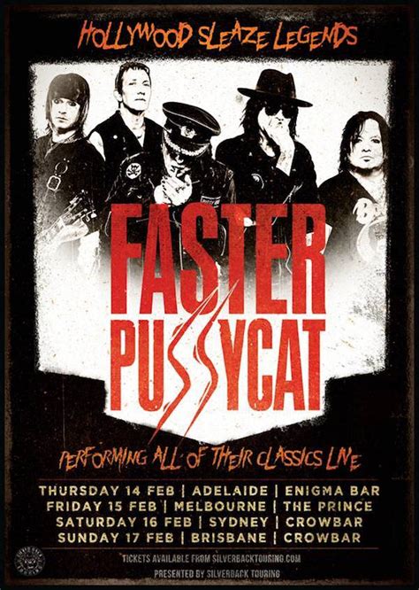 Faster Pussycat Announce February 2019 Australian Tour