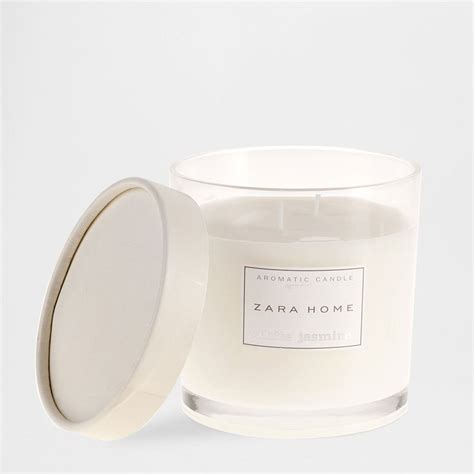 Świeca zapachowa White Jasmine White Jasmine Zapach Zara Home