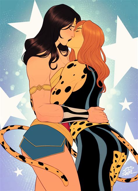 Wonder Woman X Cheetah Fan Art By 2dswirl R Comicbookladies