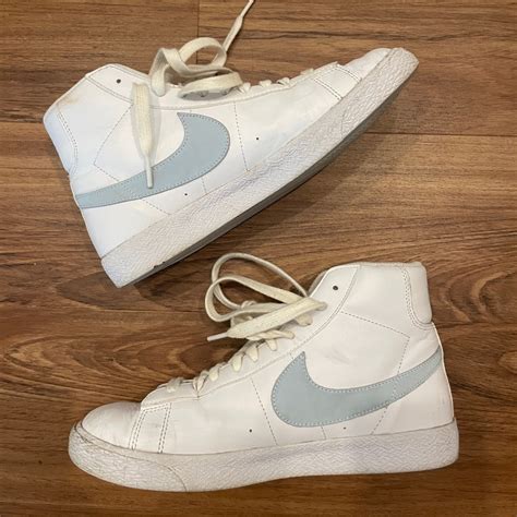 High Top Nike Light Blue Blazers - Blazer Mid '77 Vin… - Gem