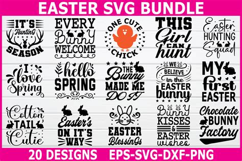 Easter Svg Bundle Bundle · Creative Fabrica