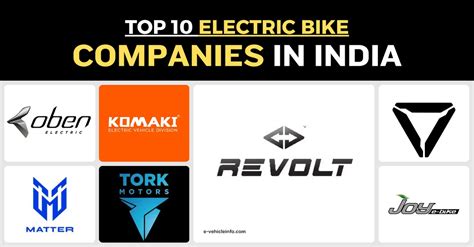 Top Electric Bike Motorcycle Companies In India E Vehicle Info