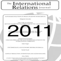 International Relations Journal | Department of International Relations