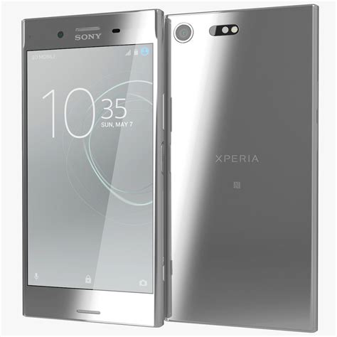 Sony Xperia XZ Premium Luminous Chrome Modelo 3D 39 3ds Fbx Obj