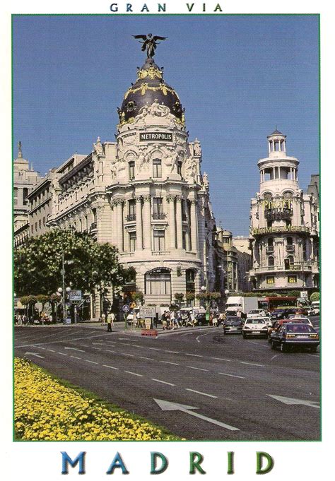 The Postal Picture: Gran Via, Madrid