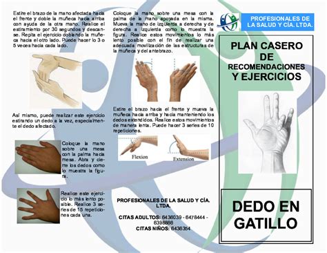 Plan Casero De Dedo En Gatillo Pdfcoffee