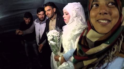 Syrian Refugee Wedding Idomeni Greece Camp Youtube