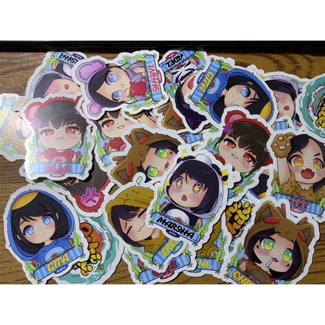 Jual Sticker Isi Member Jkt Kebun Binatang Saat Hujan Shopee