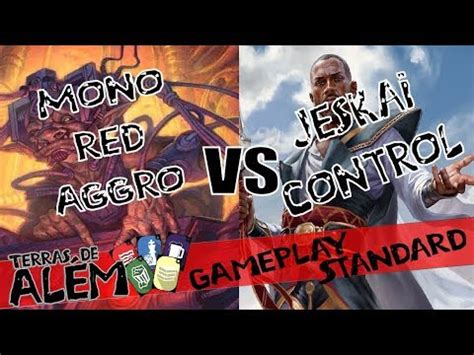 MTGO STANDARD Mono Red Aggro Vs Jeskai Control YouTube