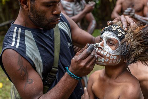 The Skeleton Tribe Of Mindima Tribes Of Papua New Guinea