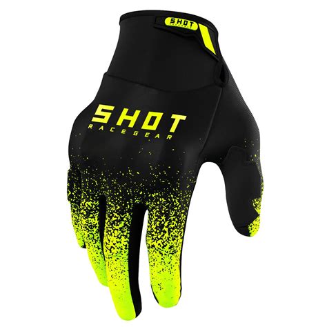 Shot Guanti Drift Edge Giallo Fluo Maciag Offroad