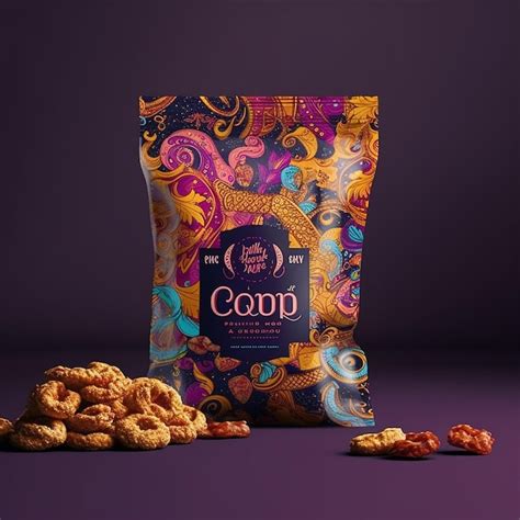 Una bolsa de nueces pecanas y un montón de cacahuetes Foto Premium