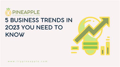 5 Business Trends in 2023 You Need to Know - Pineapple